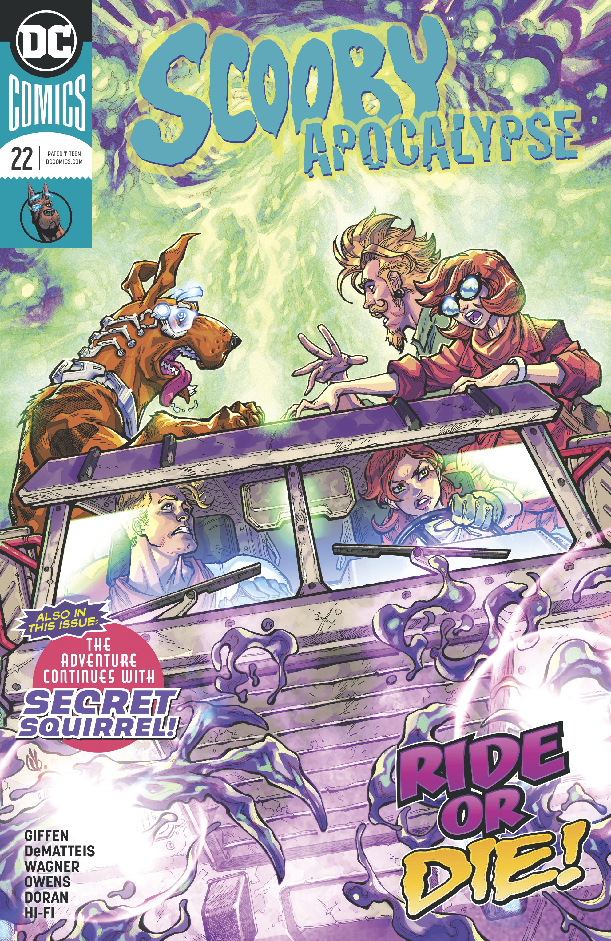 Scooby Apocalypse #22 (DC, 2018 — Cover A) cover